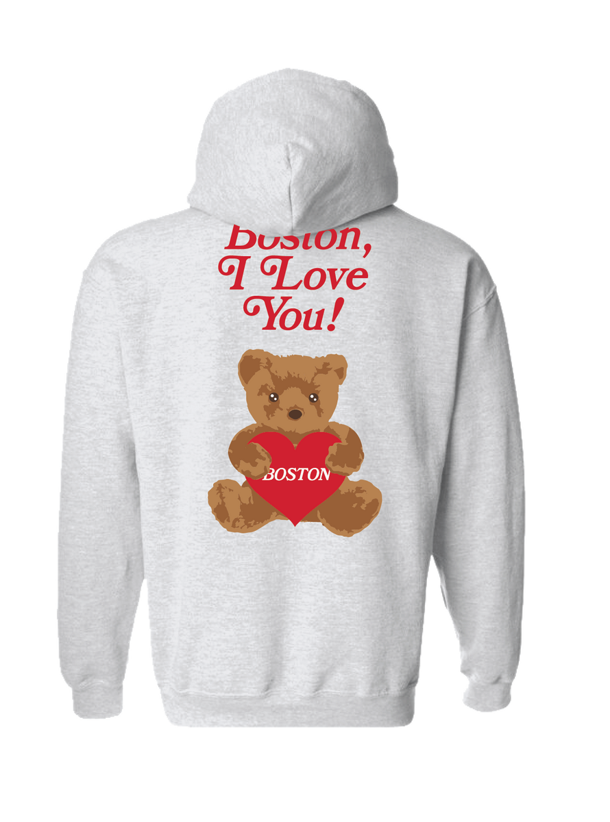 Boston, I Love You Hoodie