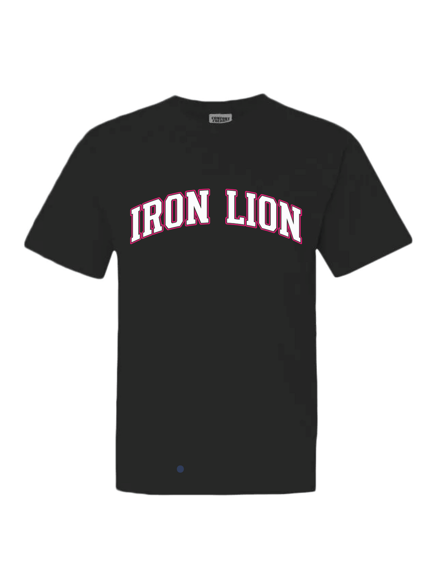 Penn State | Club Powerlifting Iron Lion | Fall 25' PR - Tshirt - Black - Comfort Colors