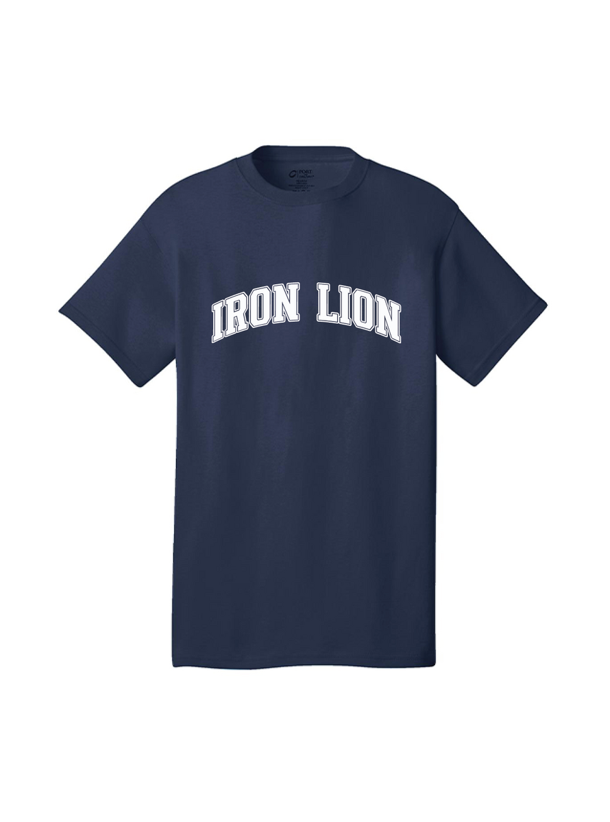Penn State | Club Powerlifting Iron Lion | Fall 25' PR - Tshirt 2 - Navy - Port & Co.