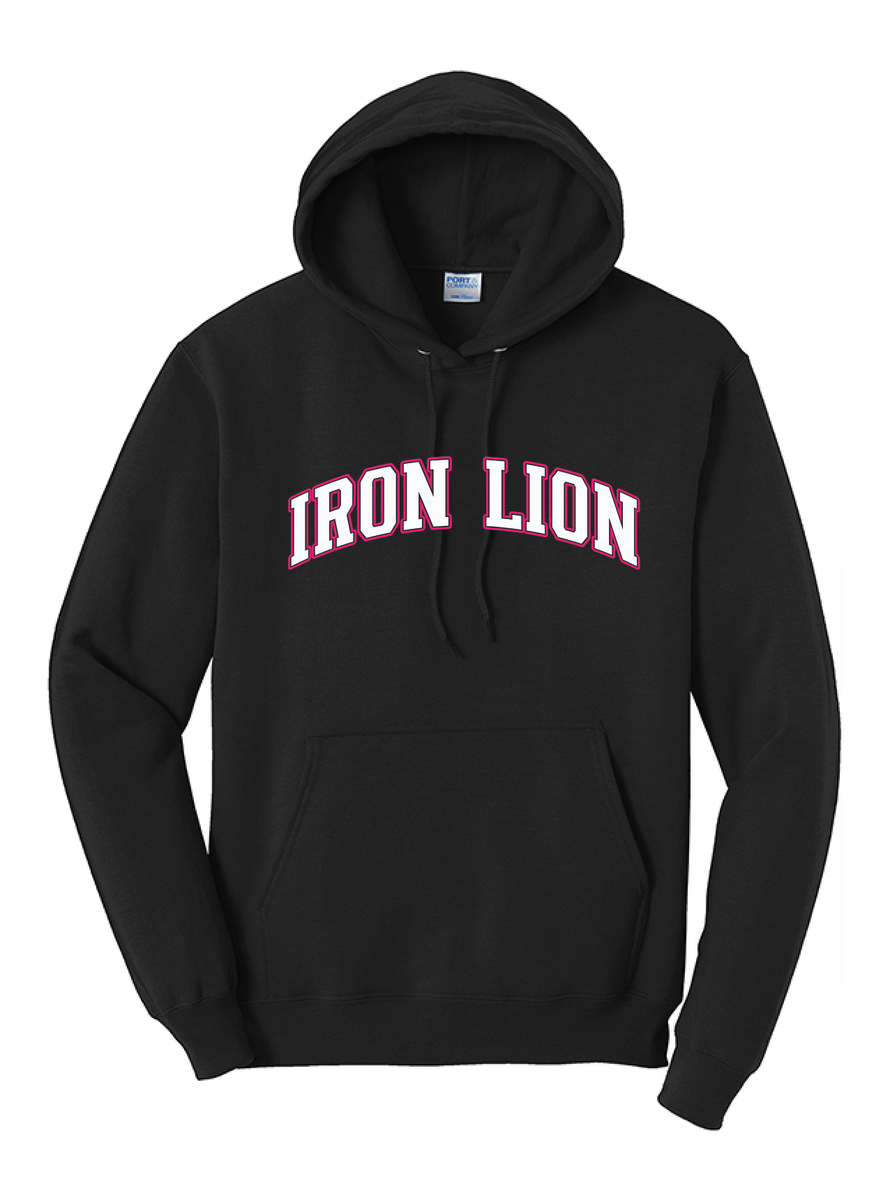 Penn State | Club Powerlifting Iron Lion | Fall 25' PR - Hood 2 - Black - Port & Co.
