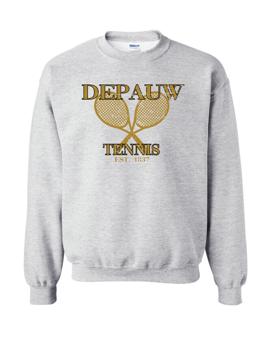 DPU | Tennis Sweatshirt | Ash