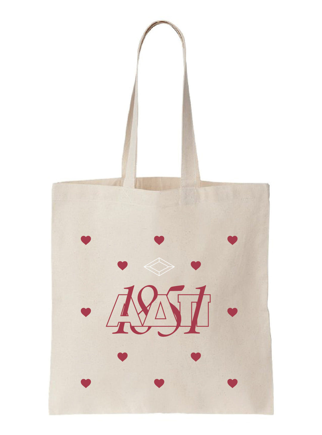 Alpha Delta Pi Heart Tote
