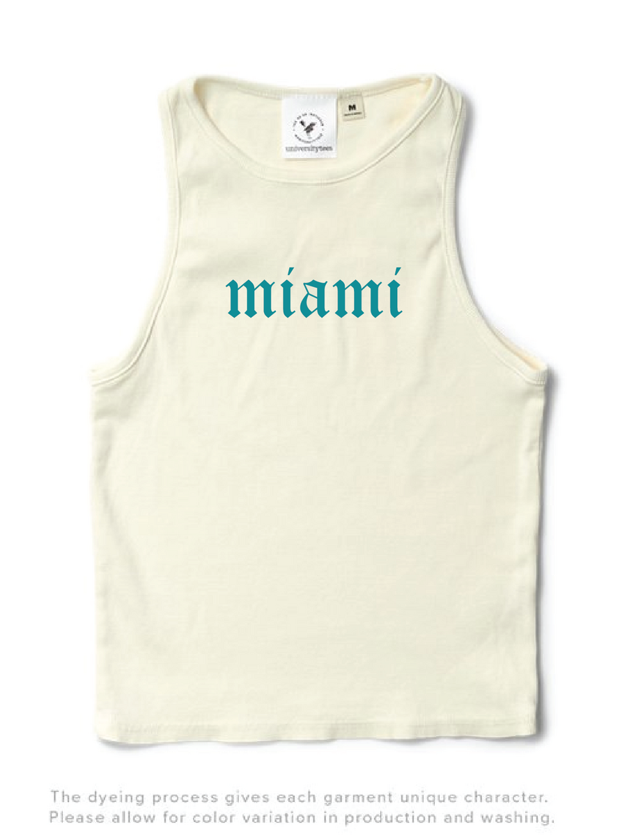Miami Vanilla Ice Old English Tank