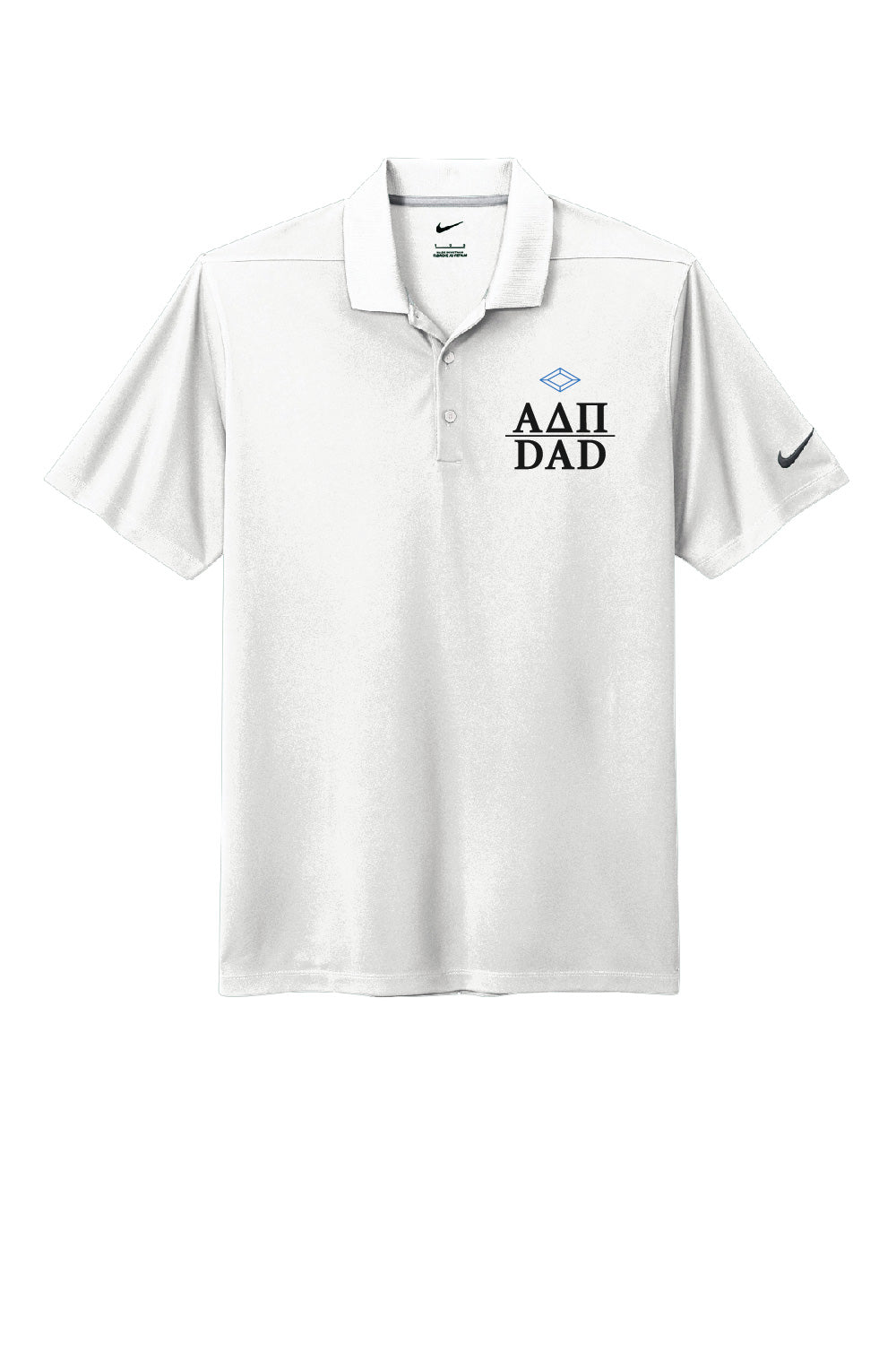 Embroidered Alpha Delta Pi Dad Polo