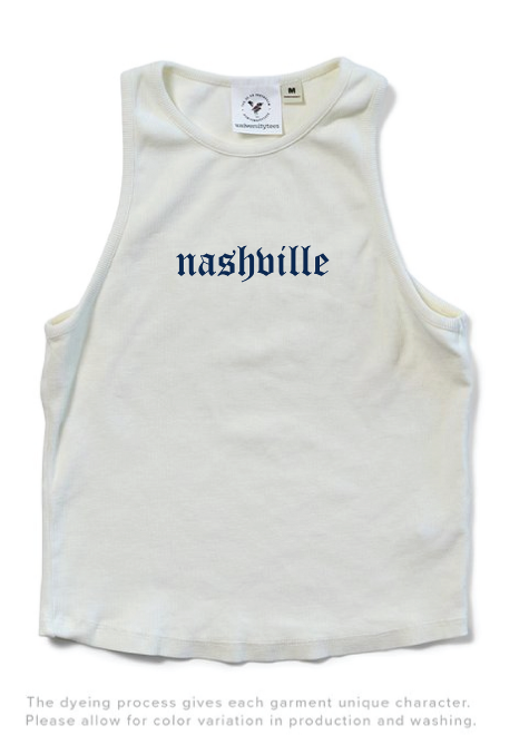 Vanilla Ice Old English Nashville Tank