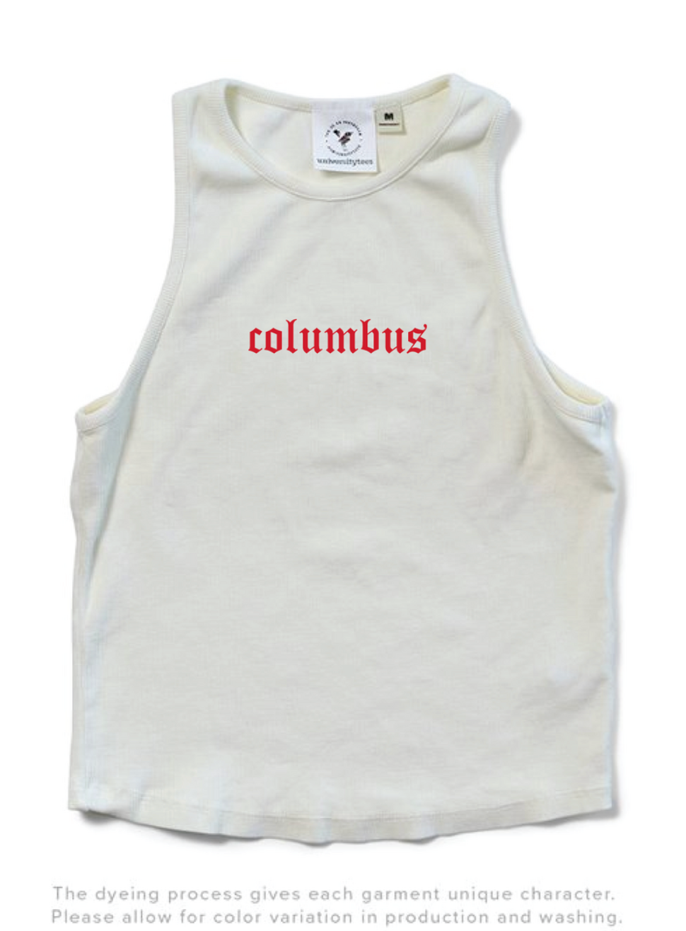 Vanilla Ice Old English Columbus Tank