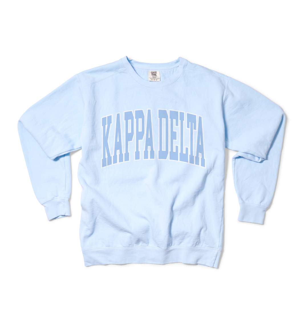Sunkissed Coconut® Chambray Crewneck