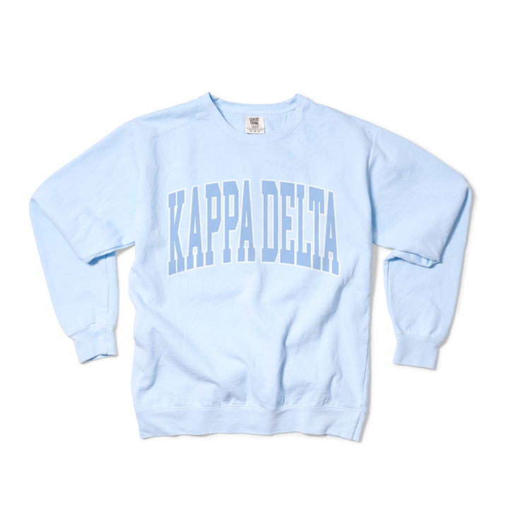 Sunkissed Coconut® Chambray Crewneck