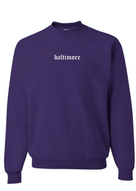 Old English Baltimore Crewneck