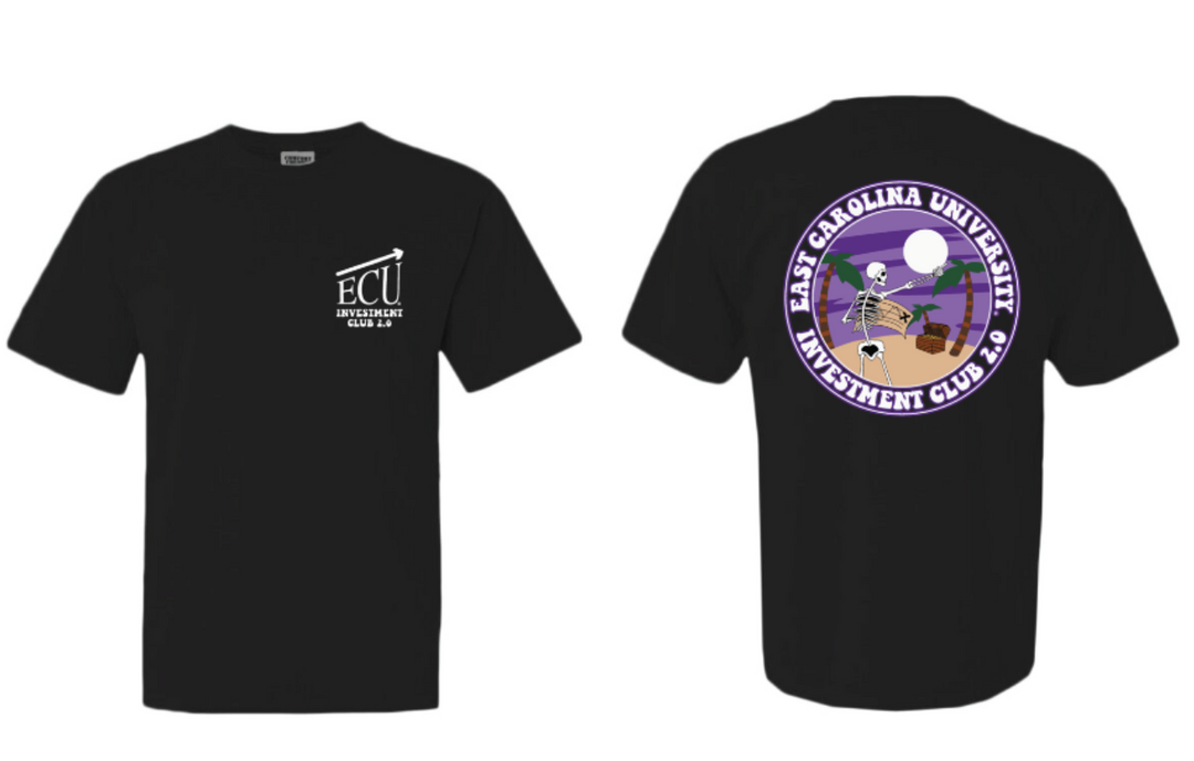 ECU Investment Club Black Tee