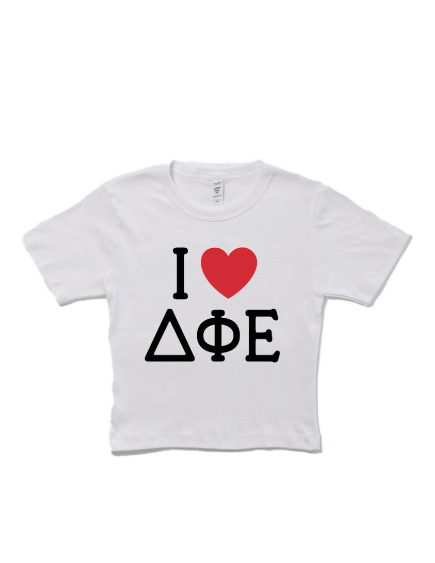 I Heart DPHIE Baby Tee