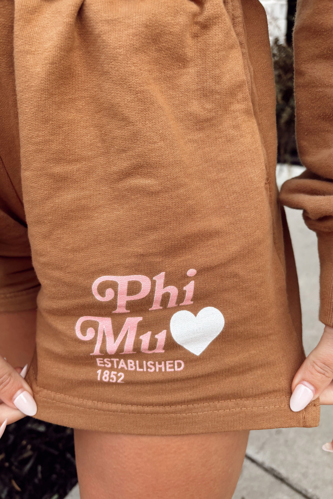 Caffeine Heart Light Weight Sorority Shorts - 2XL