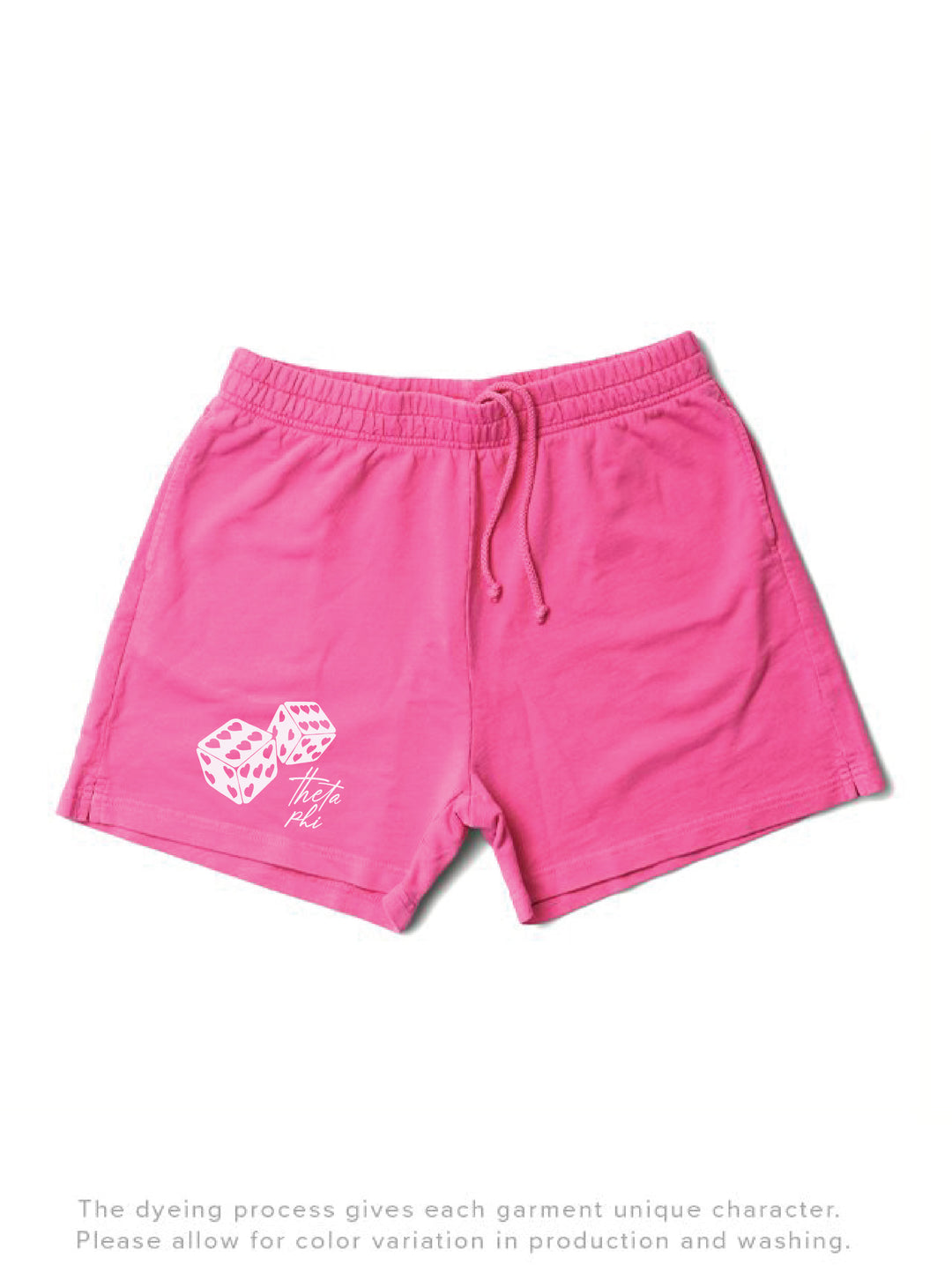Ultra Pink Dice Sorority Shorts
