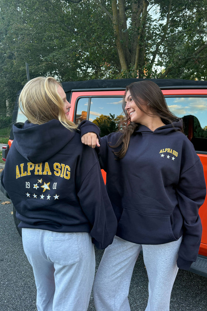 Varsity Stars Heavy Weight Sorority Hoodie