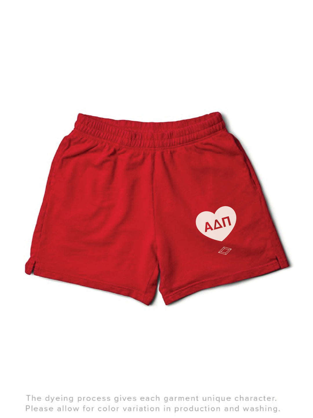 Alpha Delta Pi We Met For A Reason Red Light Weight Shorts