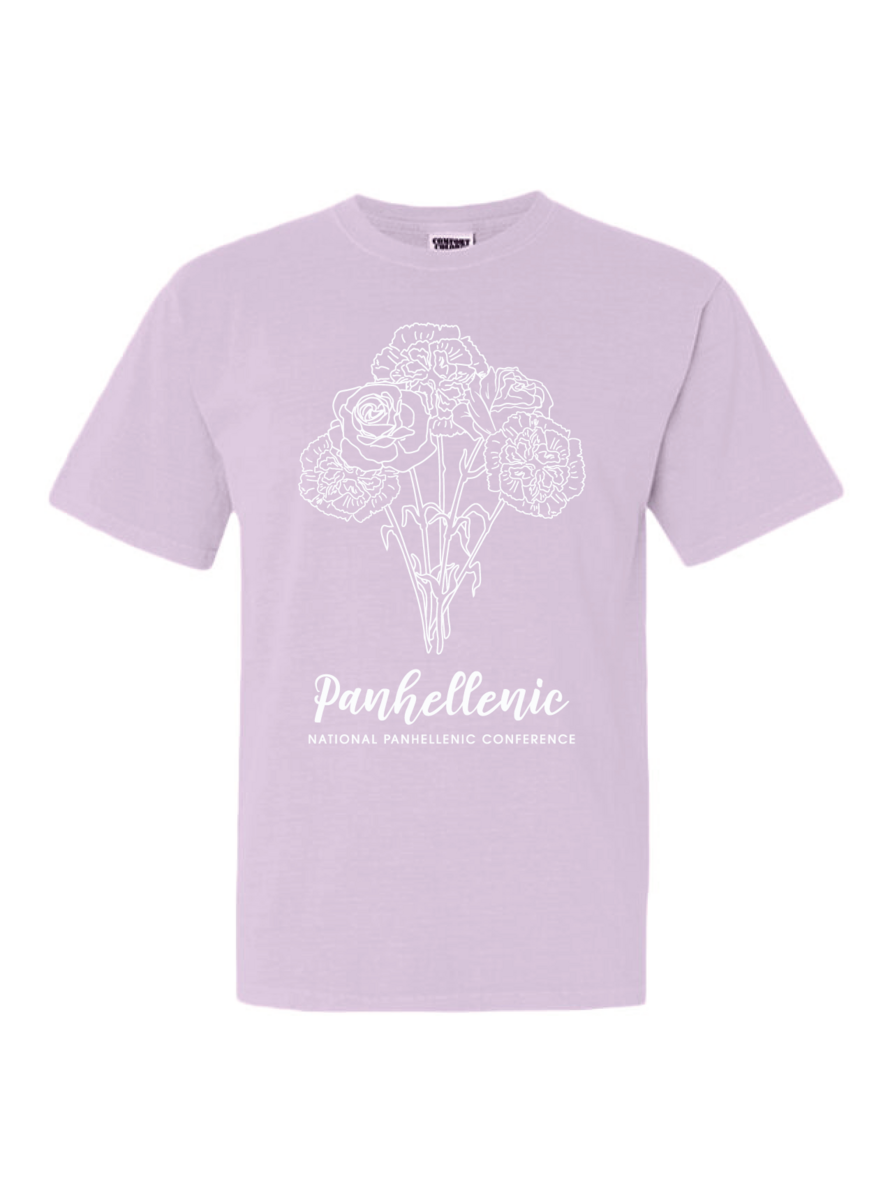 National Panhellenic Conference Floral Bouquet Tee
