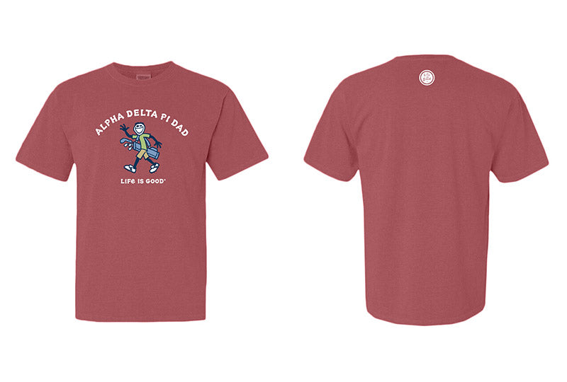 LIFE IS GOOD® Alpha Delta Pi Golf Dad Tee