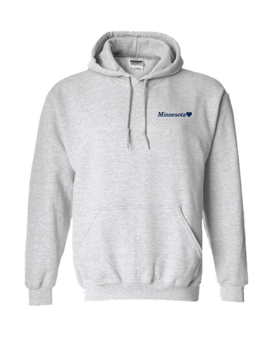 Minnesota, I Love You Hoodie