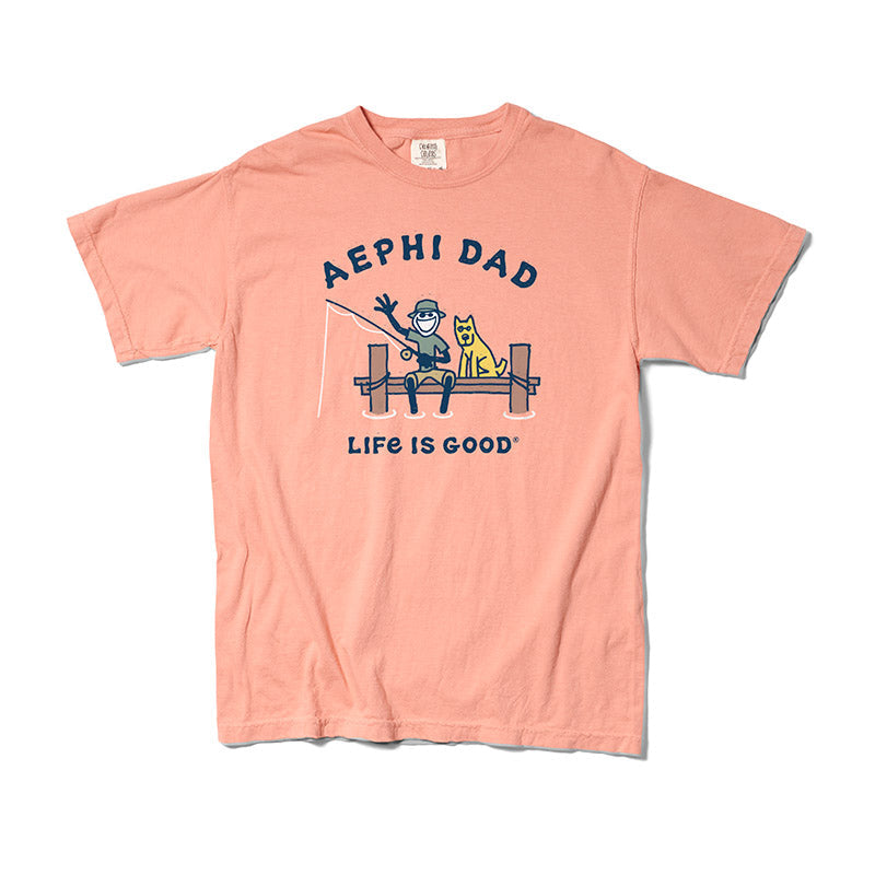 Life Is Good Mens Size Small Fish Fishing Shirt Sleeve Tee T-Shirt S