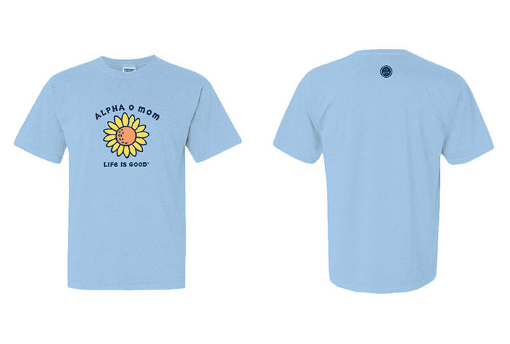LIFE IS GOOD® Sunflower Sorority Mom Tee