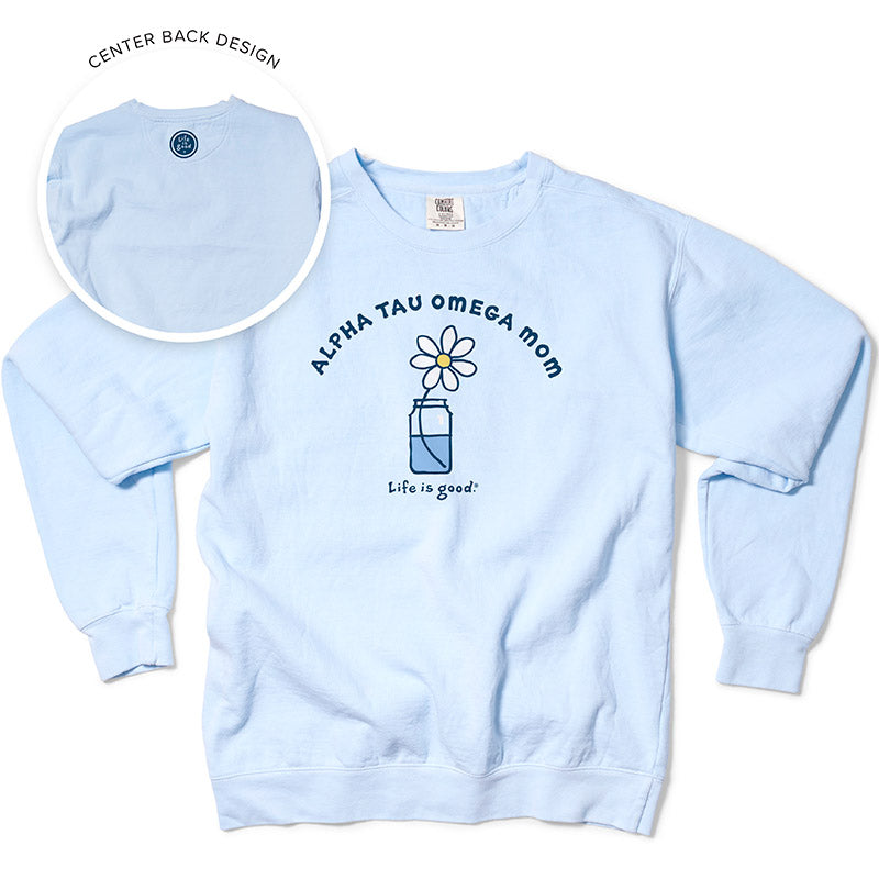 Life is good discount crewneck