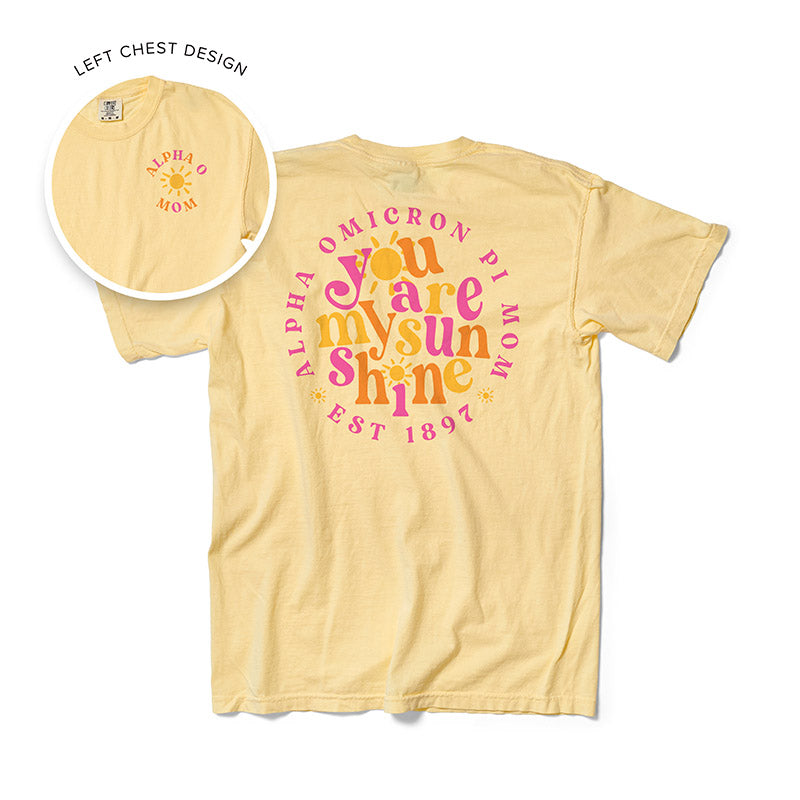 You Are My Sunshine Sorority Mom Tee