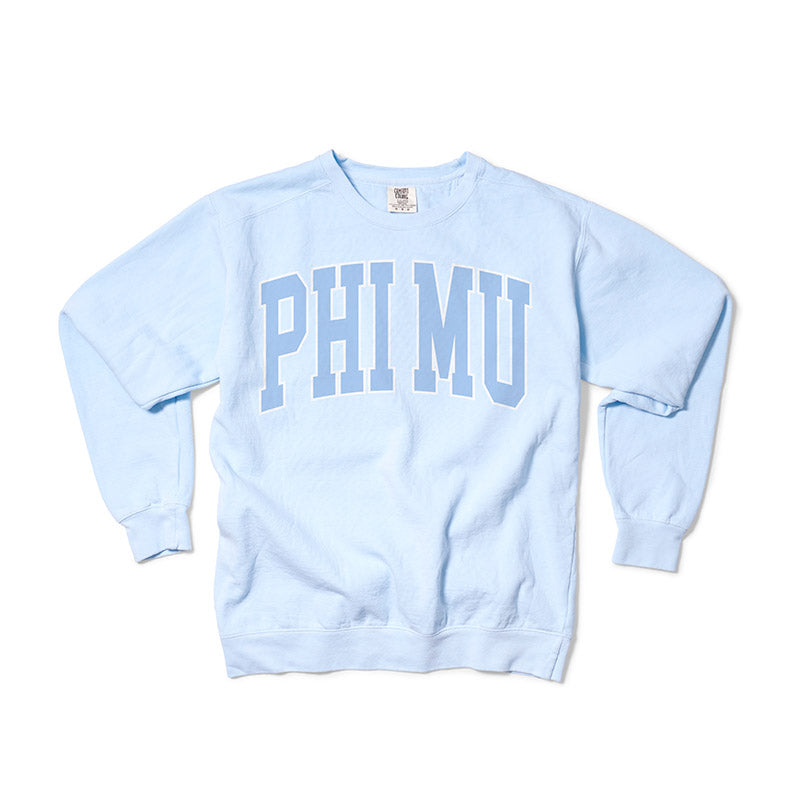 Sunkissed Coconut® Chambray Crewneck