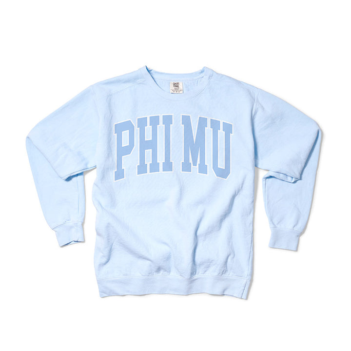 Sunkissed Coconut® Chambray Crewneck