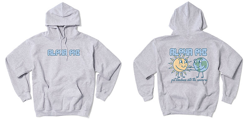Earth and Sun Sorority Hoodie