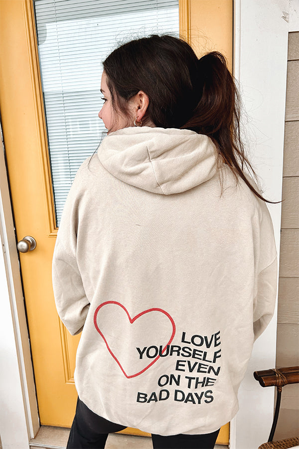 Love yourself hoodie store tour