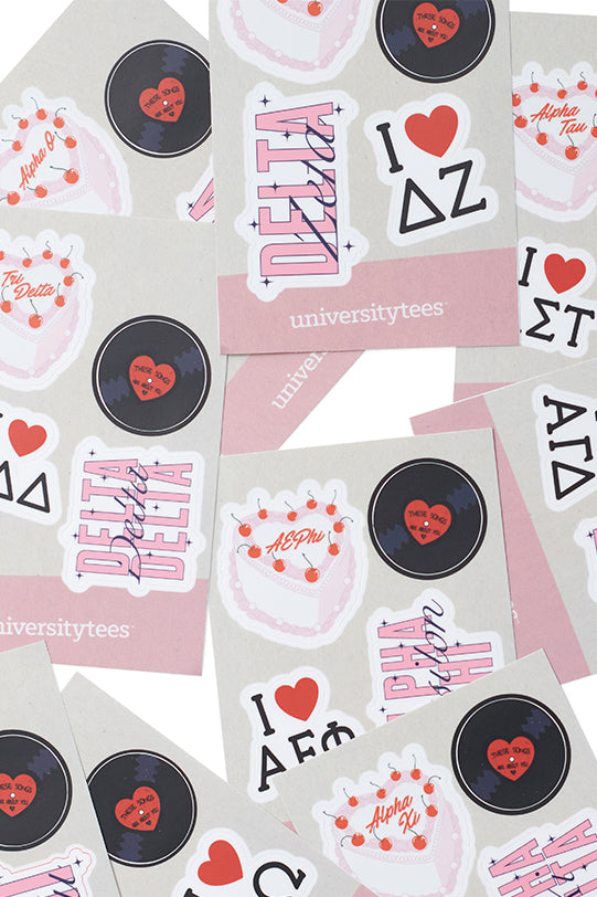 Sorority Sticker Sheet