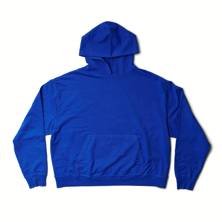 Blank Varsity Blue Light Weight Hoodie