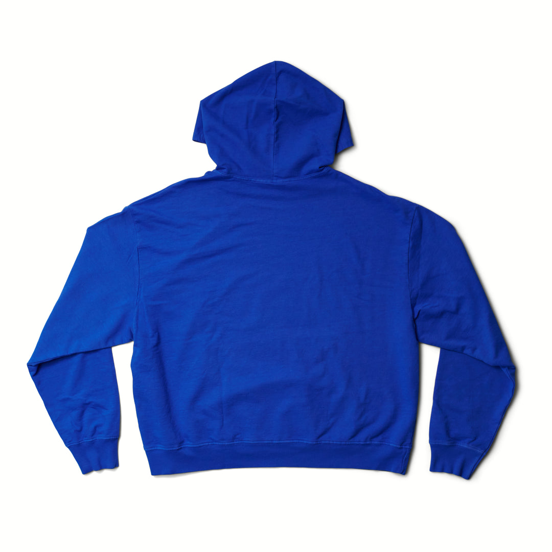 Blank Varsity Blue Light Weight Hoodie