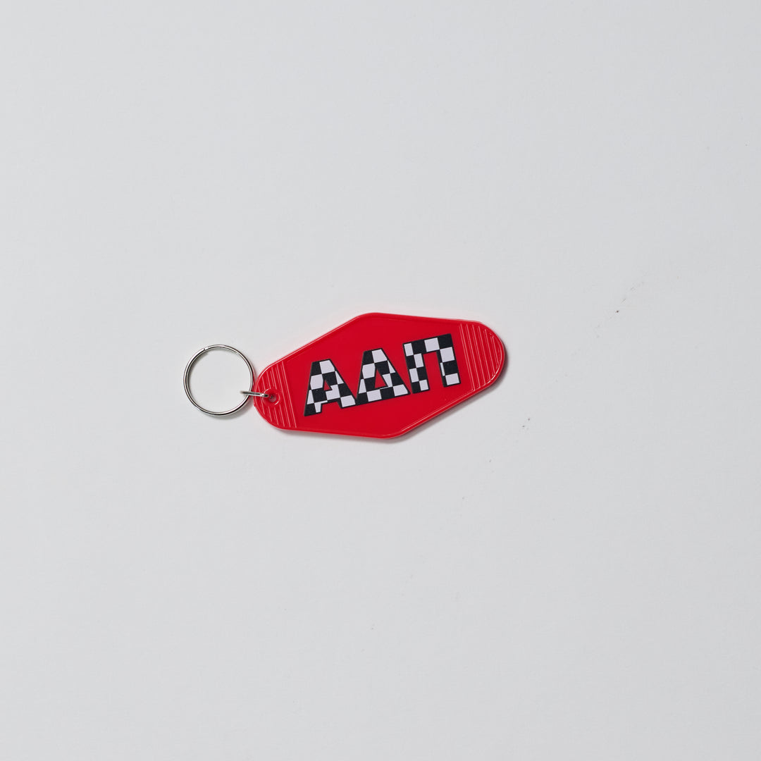 Checkered Sorority Keychain