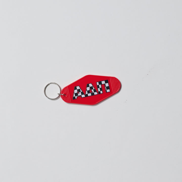 Checkered Sorority Keychain