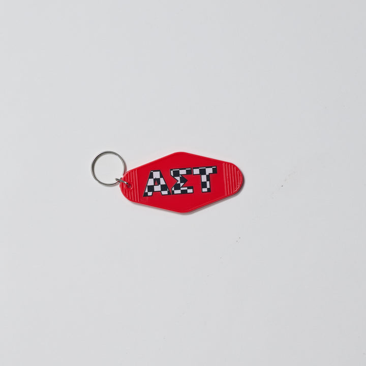 Checkered Sorority Keychain