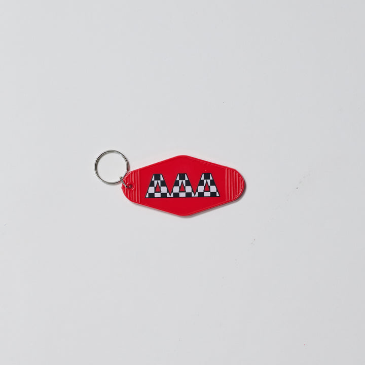 Checkered Sorority Keychain