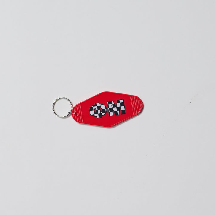 Checkered Sorority Keychain