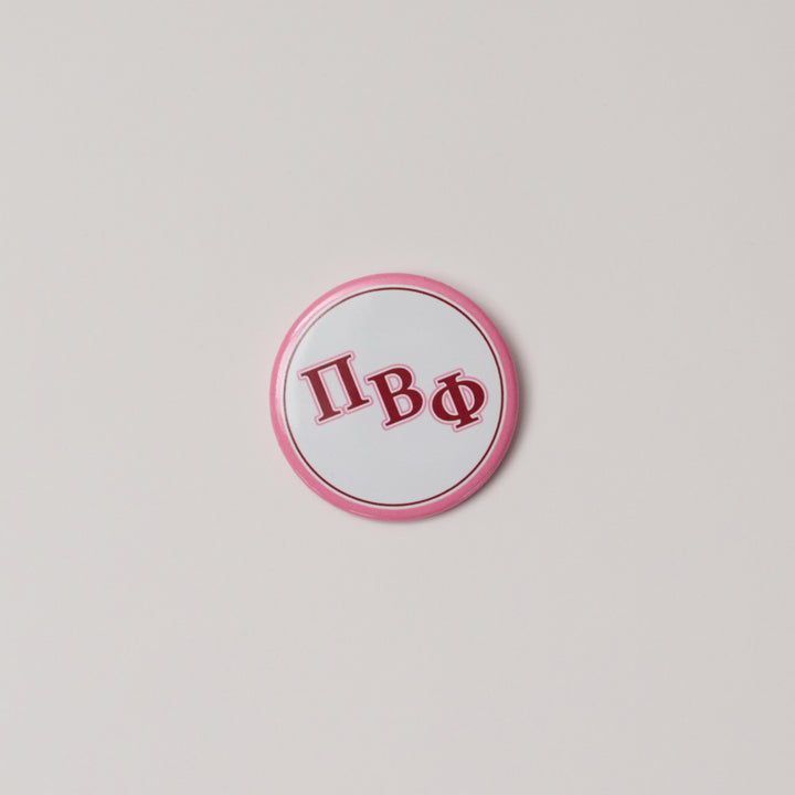 Greek Letter Sorority Button