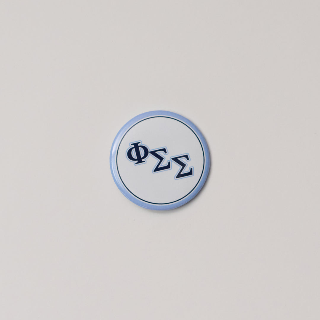 Greek Letter Sorority Button