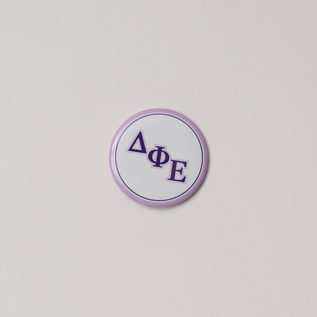 Greek Letter Sorority Button