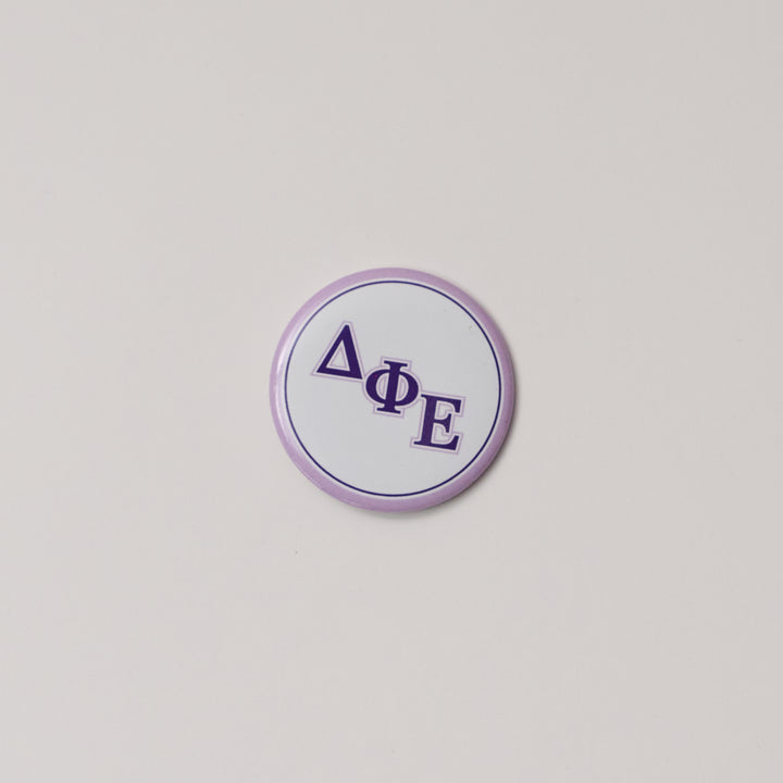 Greek Letter Sorority Button