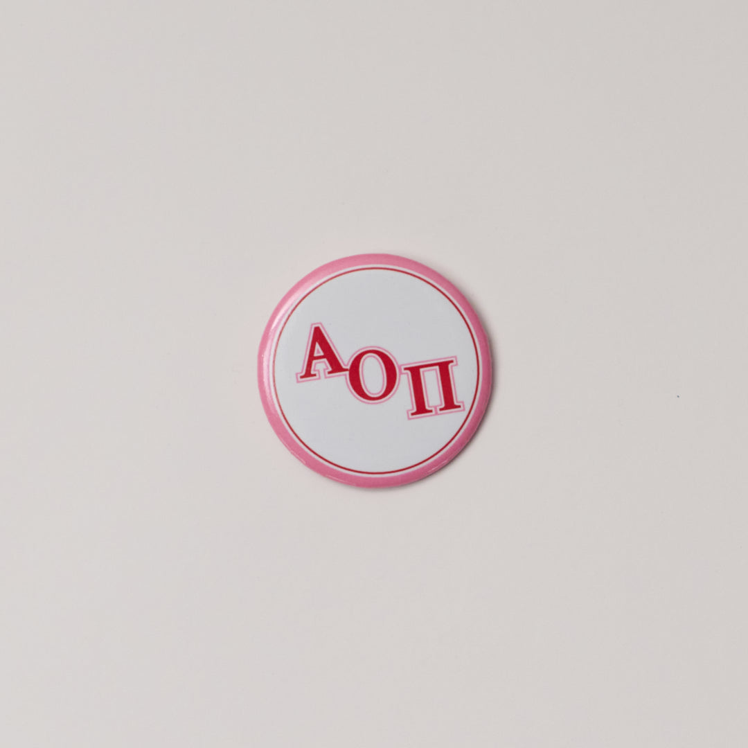 Greek Letter Sorority Button