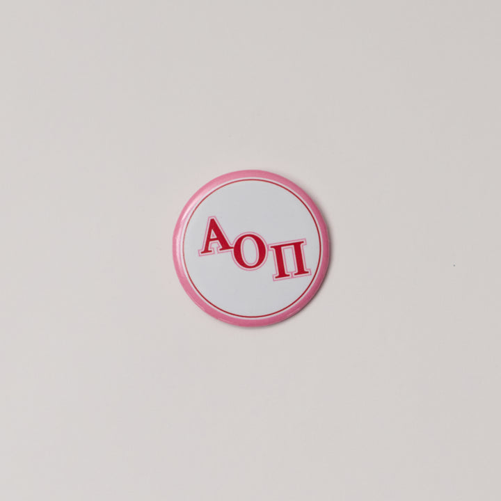 Greek Letter Sorority Button