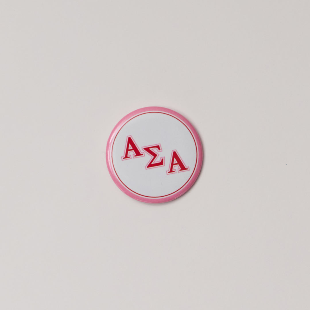 Greek Letter Sorority Button