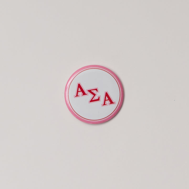 Greek Letter Sorority Button