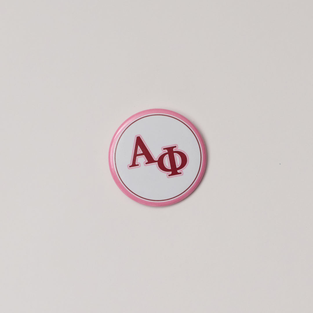 Greek Letter Sorority Button