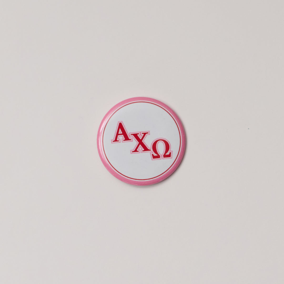 Greek Letter Sorority Button