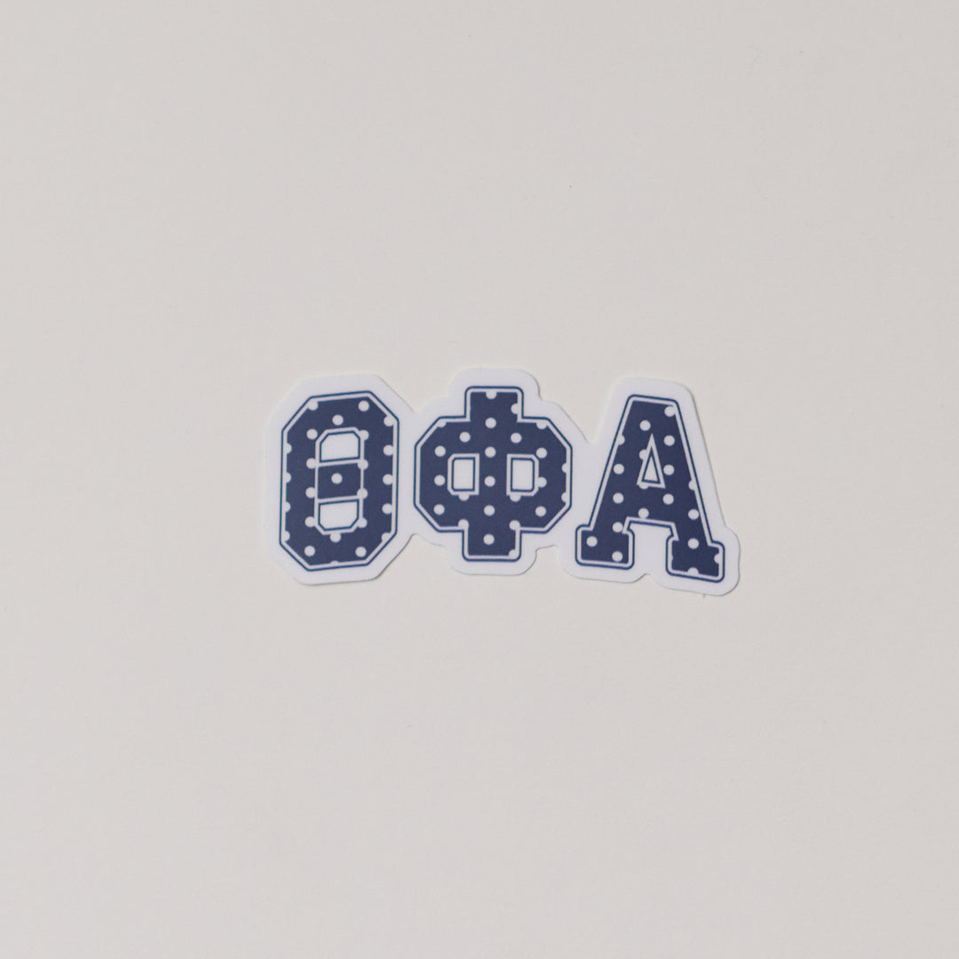 Polka Dot Sorority Sticker