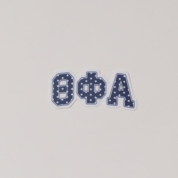 Polka Dot Sorority Sticker